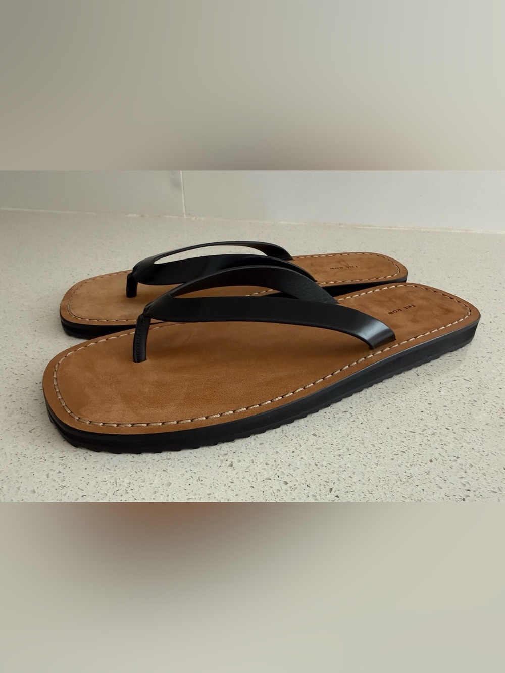 The Row City Flip Flop Black Size EU 39 US 9 - Picture 4 of 8